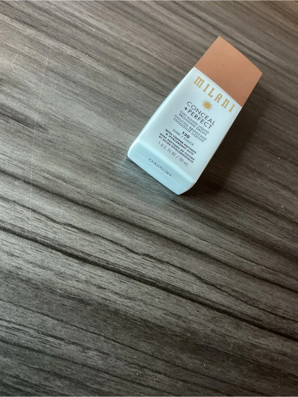 Milani Conceal + Perfect Sun Kissed Liquid Bronzing Drops 130 Dark NWT